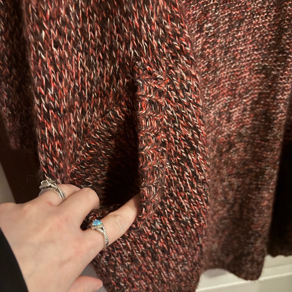 H&M Maroon Sweater Cardigan - Picture 3 of 6